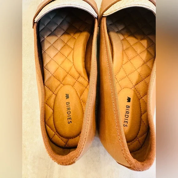 Women’s Birdies Vesper Loafers in Cappuccino Leather, size 9, NWOT/box - Picture 12 of 14